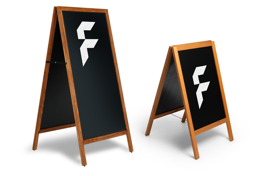 Kundenstopper Tafel, Outdoor