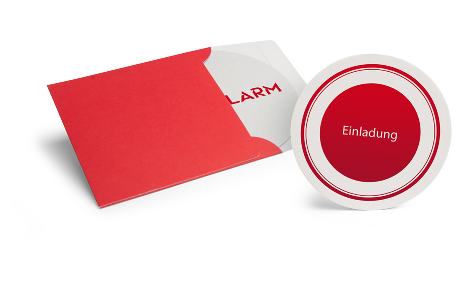 Bierdeckel Einladungen