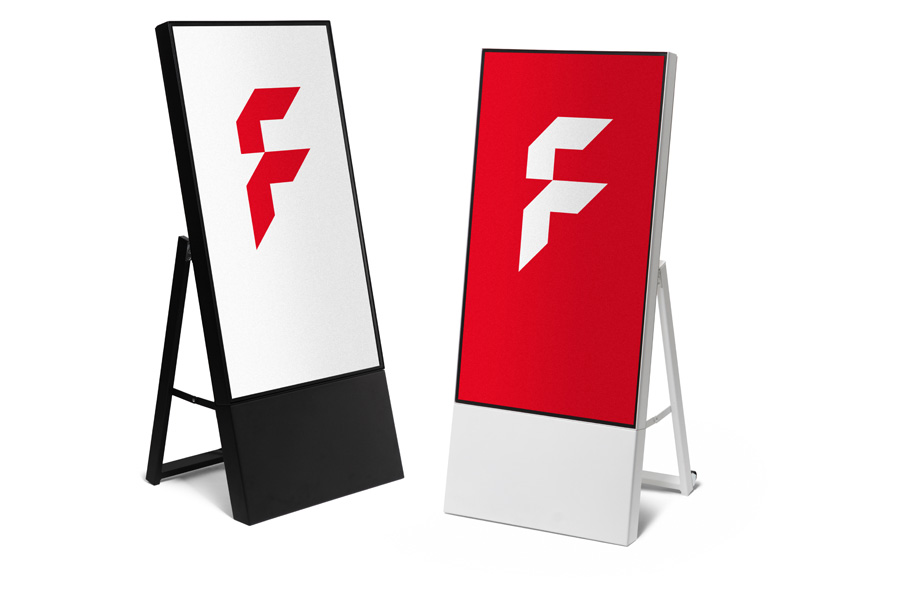 Digitale Kundenstopper Smart Line