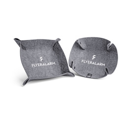 Filzschale mit Druckknöpfen