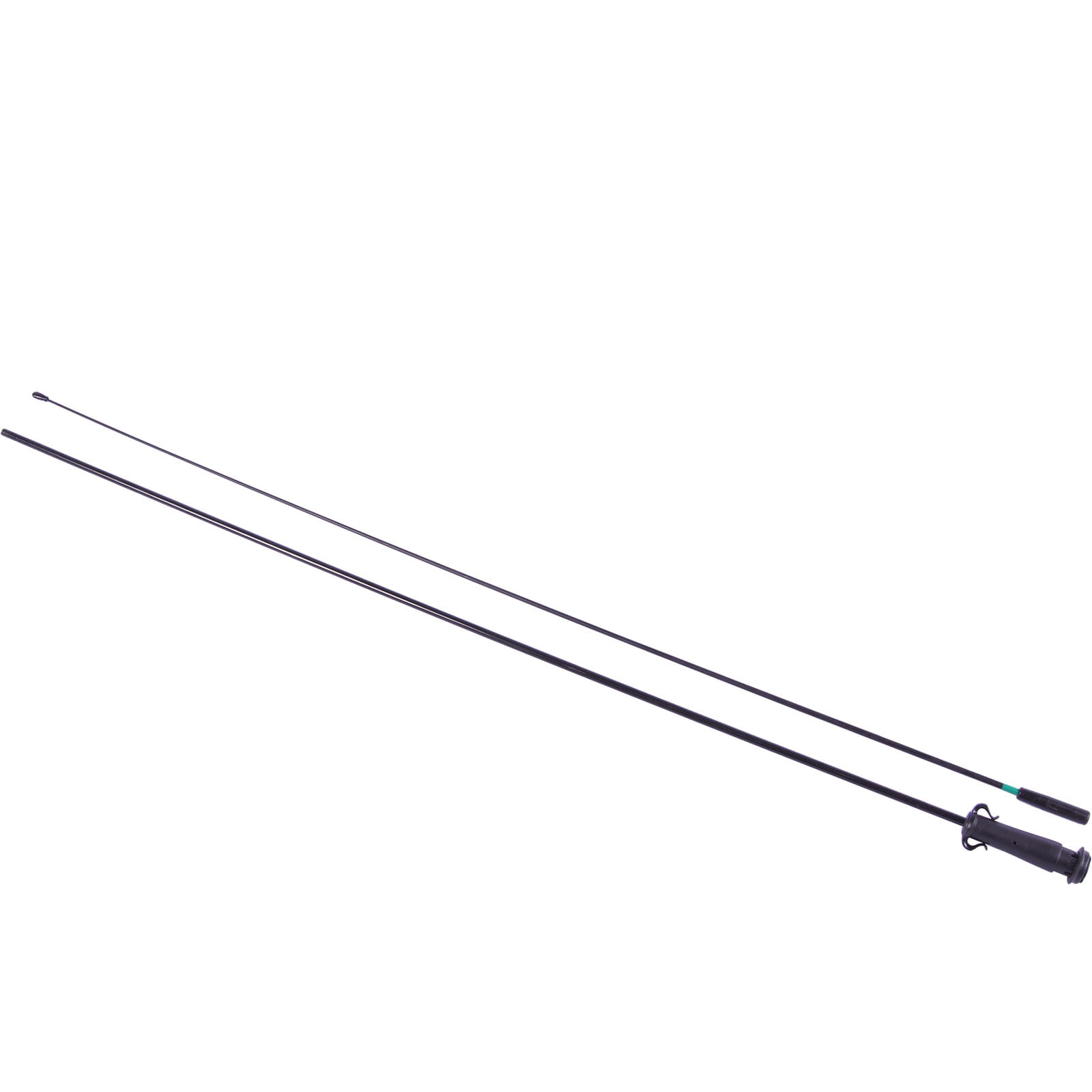 Mastset für Beachflag Easyflag, bestehend aus zwei schwarzen Stangen mit Halterung.