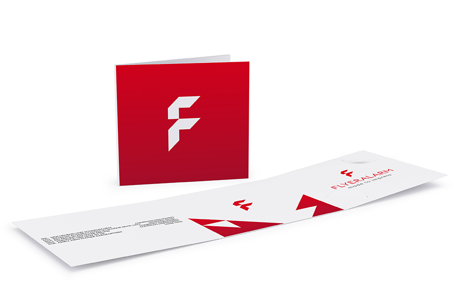 CD-Folder mit Klemmschlitzen