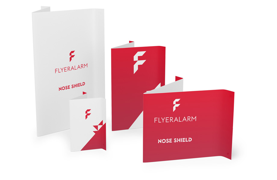 Nasenschilder aus Hohlkammerplatten