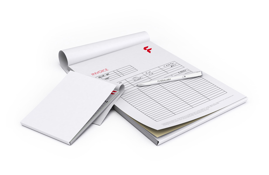 Durchschreibesatz mit Trennblatt, 2-fach, Block