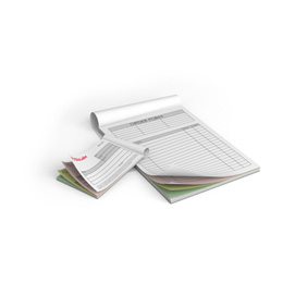 Durchschreibesatz 4-fach, Block