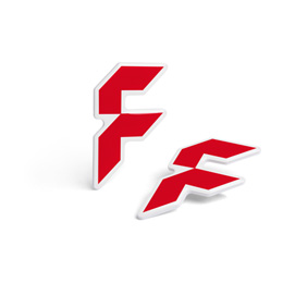 Ansteckbuttons mit Doming in Freiform