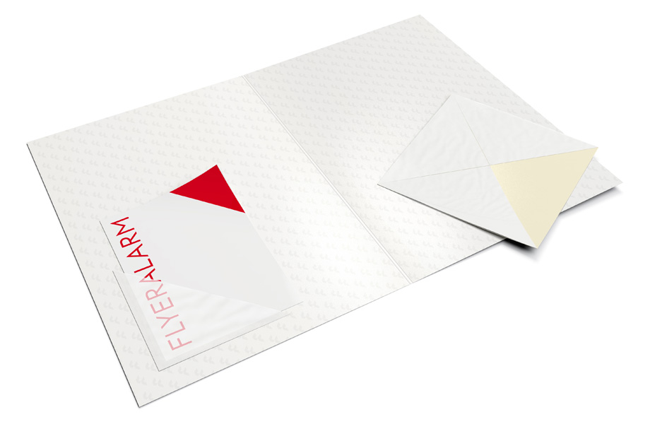 Dreiecktaschen (selbstklebend) aus Papier