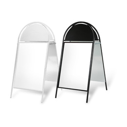 Kundenstopper Stahlrohr