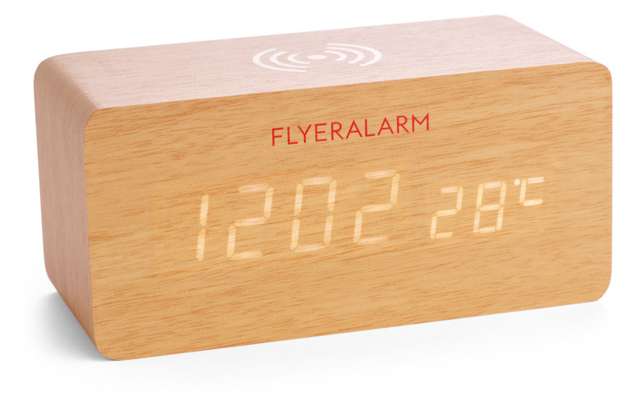 Tischuhren mit Wireless Charger