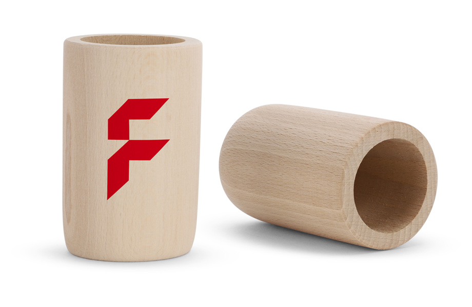 Stiftehalter Holz rund