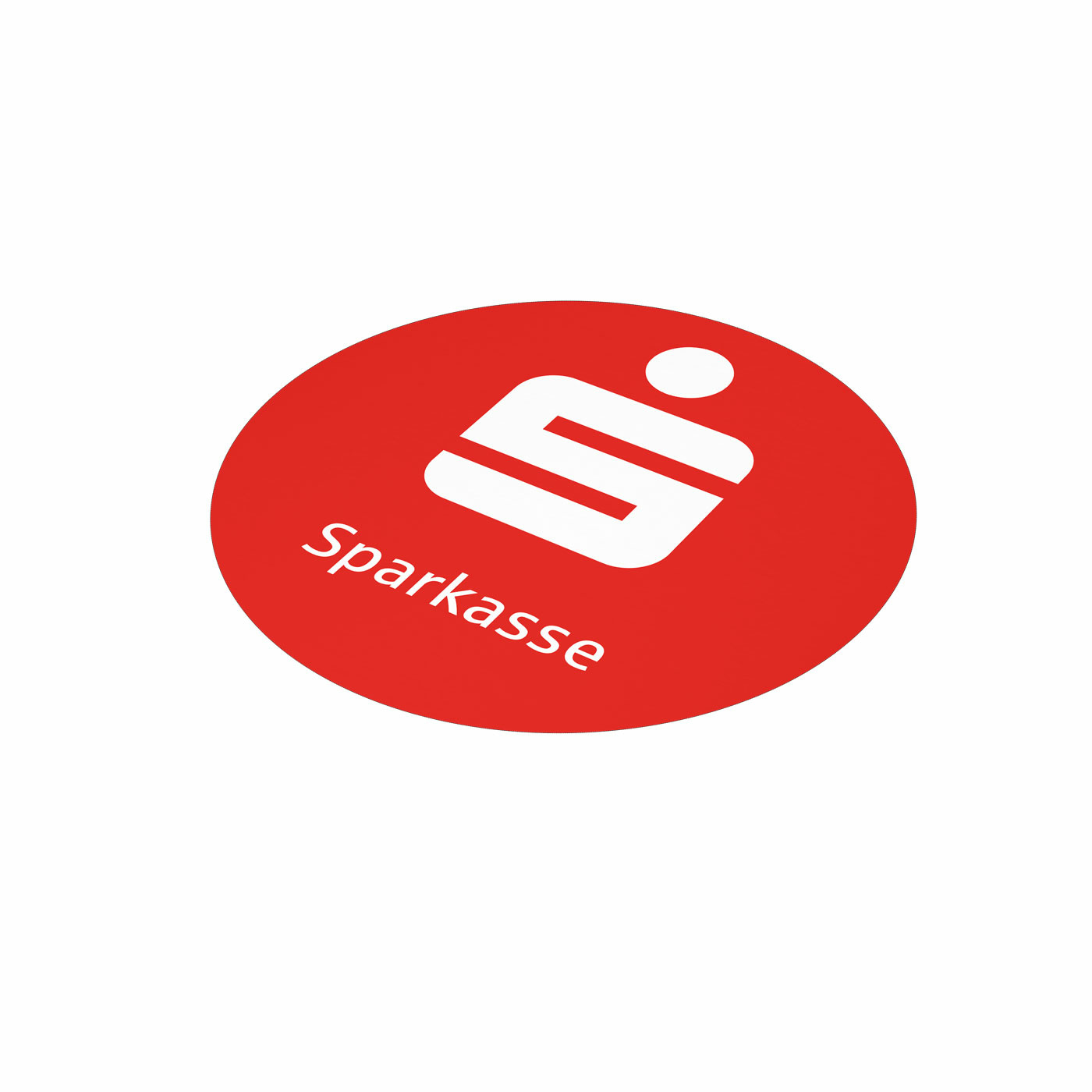 Fußbodenaufkleber rund