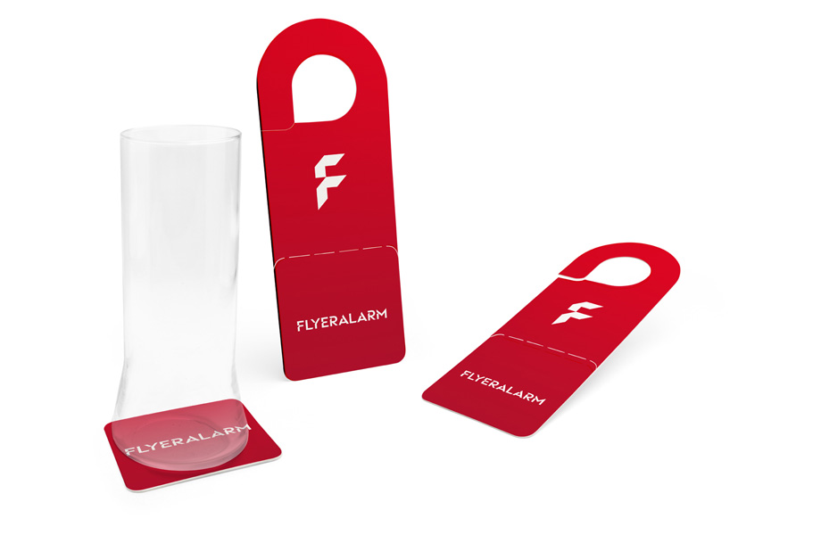 Türhänger mit abtrennbarem Bierdeckel