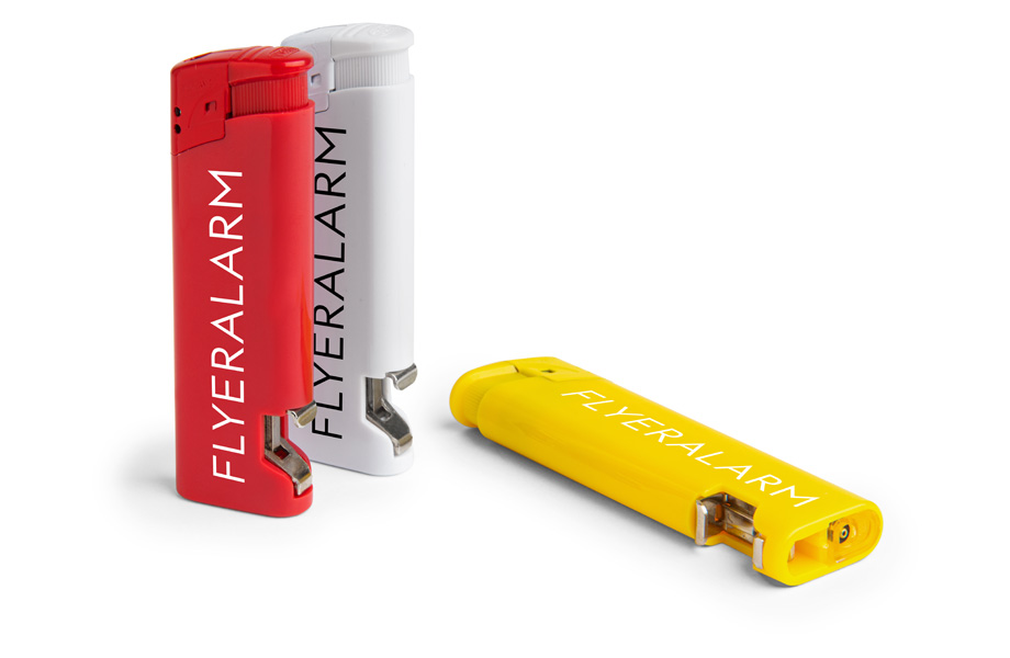 Feuerzeuge mit Flaschenöffner