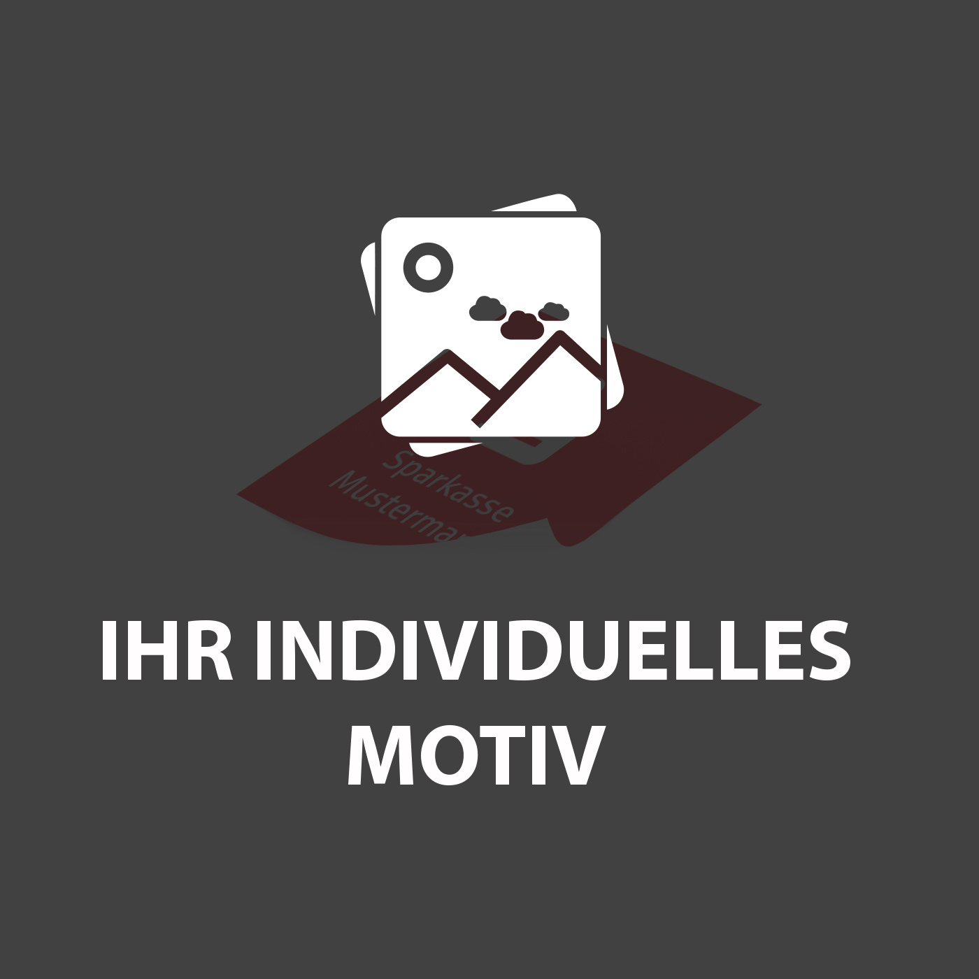 Sparkasse Aufkleber Eckig/ Vinylaufkleber