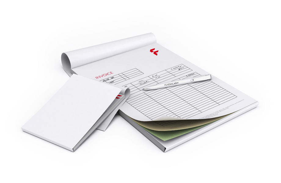 Durchschreibesatz mit Trennblatt, 3-fach, Block