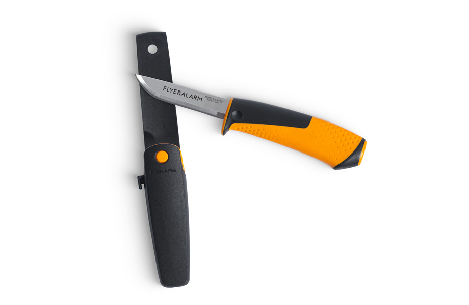 FISKARS® Universalmesser mit Messerschärfer