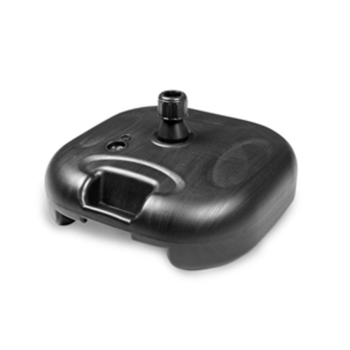 Standfuß (Basic) Schwarz mit 15 Liter Füllmenge