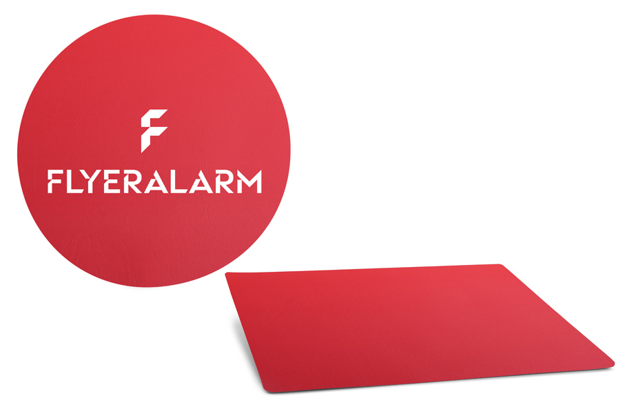 Tischsets aus Kunstleder, rutschfest