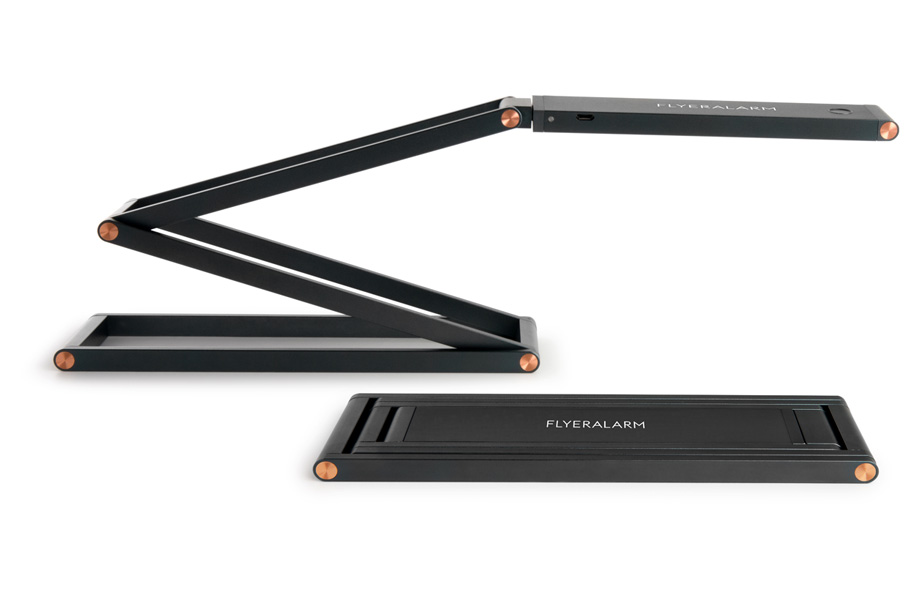 Faltbare Akku Schreibtischlampen