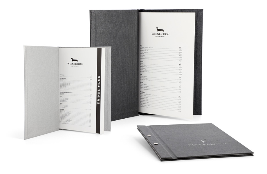 Deckel - Speisekarten