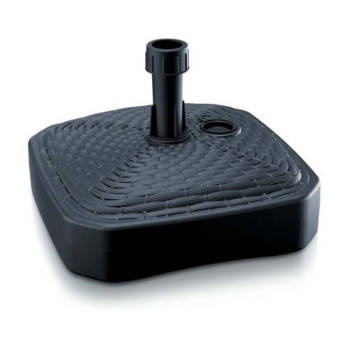 Standfuß (Basic) Schwarz mit 20 Liter Füllmenge