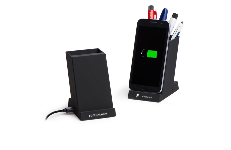 Stiftehalter mit Wireless Charger