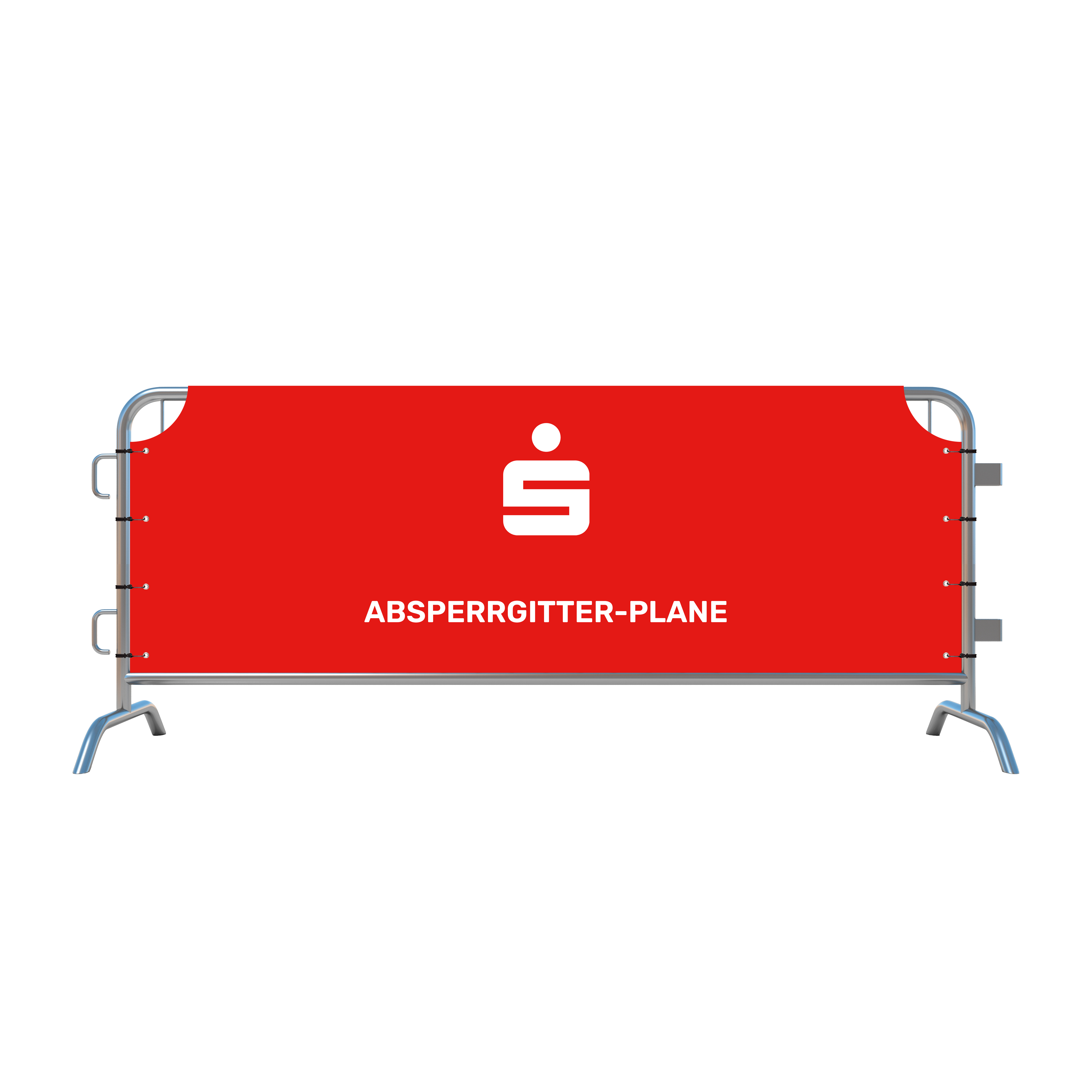Absperrgitter-Plane Signet