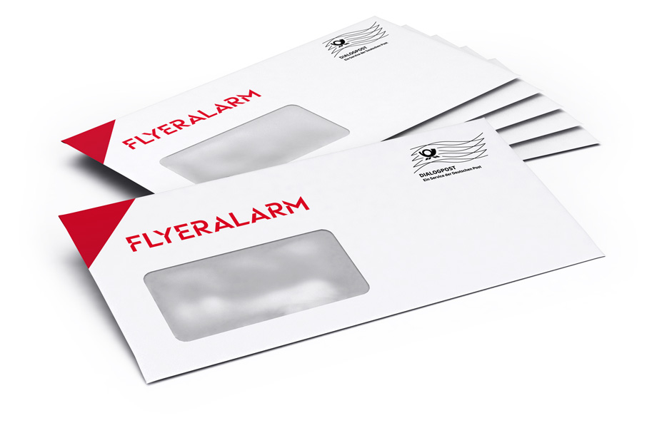 Kuvertierhüllen Dialogpost, nassklebend