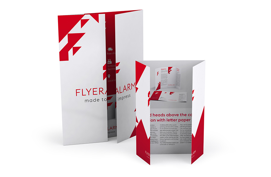 Faltblätter, Zweibruch-Fensterfalz