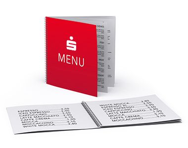 Speise- und Getränkekarten