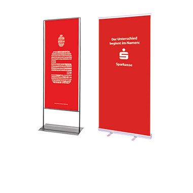 Aufsteller & Roll-ups